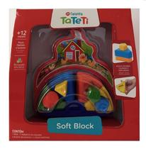 Soft block fazendinha cor/vermelho ta te ti industria e