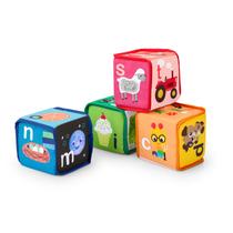 Soft Blocks Baby Einstein Alpha Stacks Multissensorial 3+