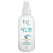 Soft care baby banho a seco spray dos sonhos 120ml