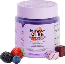 Soft Chews Lemme Curb Cravings com cromo, Gymnema e B12 Soft Chews Lemme Curb Cravings com cromo, Gymnema e B12
