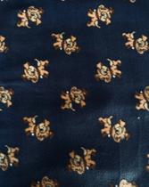 Soft estampado cachorrinho com fundo azul marinho