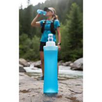 Soft Flask Silicone 250ml Azul: Hidratação Leve e Prática Soft Flask Silicone 250ml Azul: Hidratação Leve e Prática