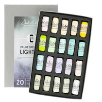 Soft Pastels Jack Richeson Value Spectrum Lights 5, 20 unidades