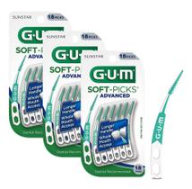 Soft Picks Advanced Palito Interdental Com 54 - Gum