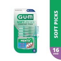 Soft-Picks Comfort Flex Mint GUM Palito Interdental 16 unidades