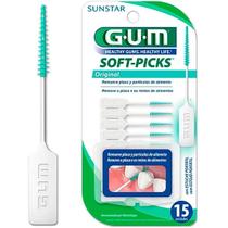 Soft PICKS Original GUM Sunstar 15 Unidades