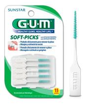 Soft Picks Original Palito Interdental Com 15 - Gum