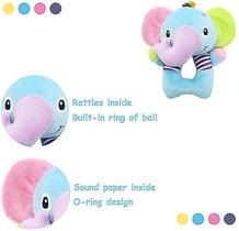 Soft Rattle Toy Shxx Owl para bebês com mais de 0 meses Soft Rattle Toy Shxx Owl para bebês com mais de 0 meses