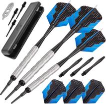Soft Tip Darts Fat Cat Bulletz 90% tungstênio 18 g com estojo