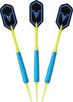 Soft Tip Darts Viper V Glo 18g azul/amarelo para dardos eletrônicos