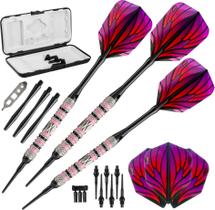 Soft Tip Darts Viper Wings 80% tungstênio 16 g com estojo Soft Tip Darts Viper Wings 80% tungstênio 16 g com estojo