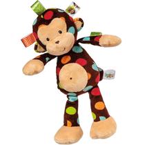 Soft Toy Taggies Dazzle Dots Monkey de 30 cm de altura para bebês