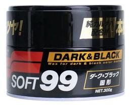 Soft99 Cera De Carnaúba Dark Black 300g Polimento Premium