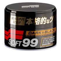 Soft99 Dark Black 300gr Cera Carnauba Proteção Automotiva