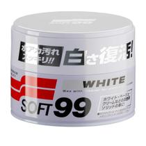 Soft99 White Cleaner 350gr Cera Carnauba Proteção Automotiva