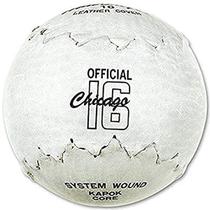 Softball MacGregor Chicago em couro de 16 polegadas