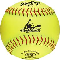 Softballs de treino de rebatidas Rawlings 11 e 12 opções de 6 e 12 quilates