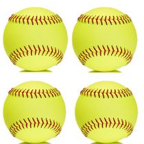 Softballs OMYOPY, tamanho oficial, pacote Fastpitch Practice, 12
