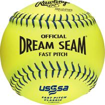 Softballs Rawlings DREAM SEAM 12" Fastpitch - Kit com 12 unidades Softballs Rawlings DREAM SEAM 12" Fastpitch - Kit com 12 unidades
