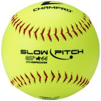 Softbol CHAMPRO Game ASA Slow Pitch 12 polegadas, pacote com 12 Softbol CHAMPRO Game ASA Slow Pitch 12 polegadas, pacote com 12