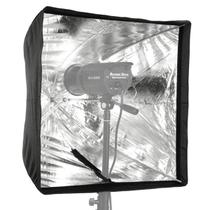 Softbox 90x90 Universal Greika Para Estúdio Fotográfico Tipo Sombrinha SBUBW9090
