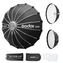 Softbox Bowens Godox S65W Estilo Guarda-chuva Difusor de 65cm e Montagem Rápida Softbox Bowens Godox S65W Estilo Guarda-chuva Difusor de 65cm e Montagem Rápida