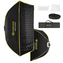 Softbox Bowens Greika 60x90cm Dobrável Com Grid Colmeia - Gkd3-60x90