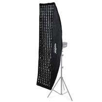 Softbox Bowens Para Flash de Estúdio 35x160cm Com Grid Softbox Bowens Para Flash de Estúdio 35x160cm Com Grid