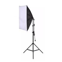 Softbox de Luz Contínua OEM Softbox 50x70cm Soquete E27 Kit com Tripé Tela Difusora