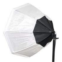 Softbox Difusor Octabox Translúcido Branco C/ Bocal de Lâmpada E27 Softbox Difusor Octabox Translúcido Branco C/ Bocal de Lâmpada E27