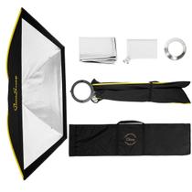 Softbox Glow ParaSnap, 36x44 cm, retângulo, fibra esterlina de nova geração