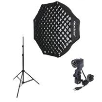 Softbox Godox 120Cm Com Grid - Kit Luz Contínua