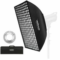 Softbox Godox 60x60cm com Grade Quadrado Montagem Bowens