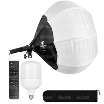Softbox Lanterna Balão Chines Greika 65cm Com Lampada Led Bicolor