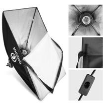 Softbox Luz Continua Greika 50x70 Cm Para Lâmpada - Bivolt