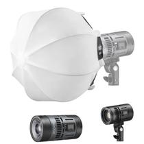 Softbox Mini Balão Chines Lanterna 30cm Godox para Led RS60 MS60