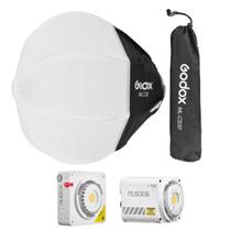 Softbox Mini Lanterna Balão Godox Para Led Ml100bi Ml60ii Bi Ml-cs30