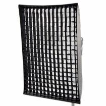 Softbox Montagem Em Bowens Com Tela Grid 80x120 - Greika