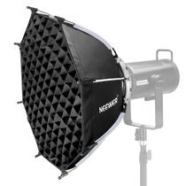 Softbox NEEWER octogonal de 22/55 cm com grade em forma de favo de mel para Bowens