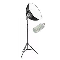 Softbox Octabox Profissional + Lâmpada de LED + Tripé Softbox Octabox Profissional + Lâmpada de LED + Tripé