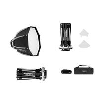 Softbox Octogonal 22cm/30cm - Montagem Bowens para Yongnuo YN150 e Nanlite Forza 60