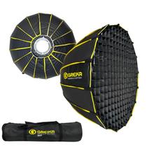 Softbox Parabolico Com Grid 60cm Greika Bowens Montagem Rápida Gkp-60 - Optisom