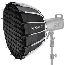 Softbox parabólico Neewer de 55 cm com difusores para montagem em Bowens