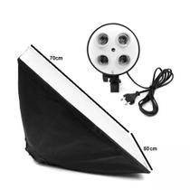 Softbox Quadruplo Com Soquete Para Foto e Vídeo