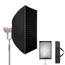 Softbox Retangular Rzd-60X90Cm Bowens Grade Montagem Rápida