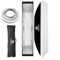 Softbox Strip Light Greika Foto Corpo Inteiro Para Flash Encaixe Bowens 35x160