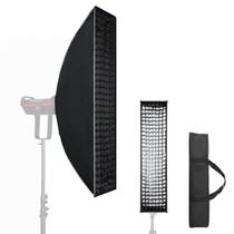 Softbox Strip RZD-30x120cm Bowens com Grade Montagem Rápida Softbox Strip RZD-30x120cm Bowens com Grade Montagem Rápida