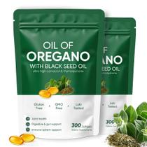 Softgels NUDENTA Óleo de Orégano e Cominho Preto 300 cápsulas Softgels NUDENTA Óleo de Orégano e Cominho Preto 300 cápsulas