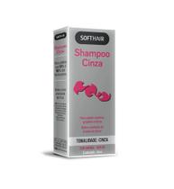 Softhair Shampoo Cinza Tonalizante Cinza 60ml