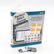 Software de visualização de ícones de bordado Perfect Stitch Viewer
